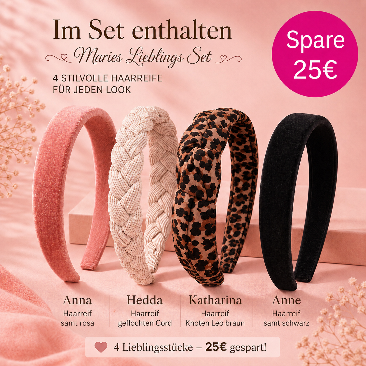 Maries Lieblinge Sparset