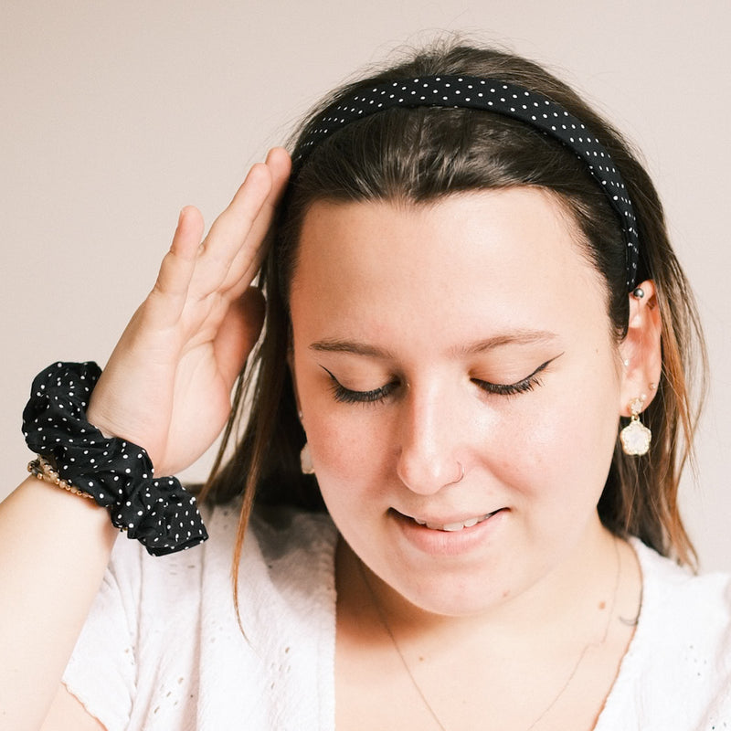 Anna - Polka Dots Mini Schwarz