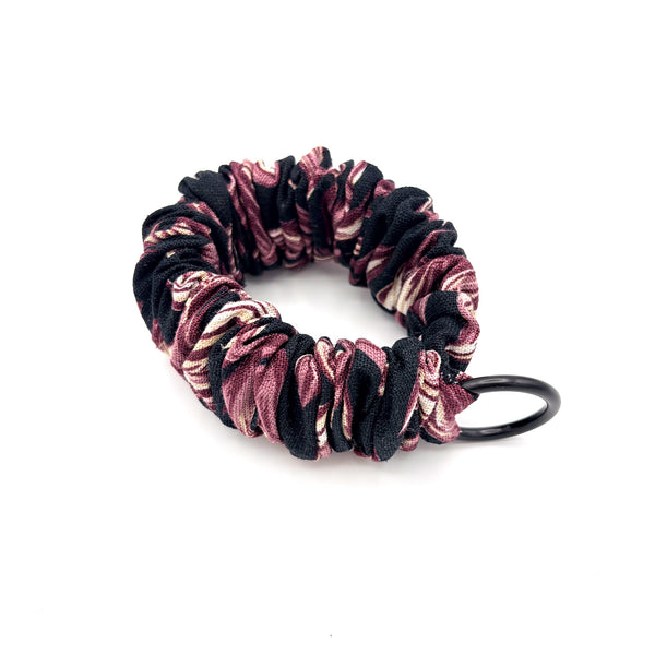 HandyScrunchie - Blattzauber Bordeaux