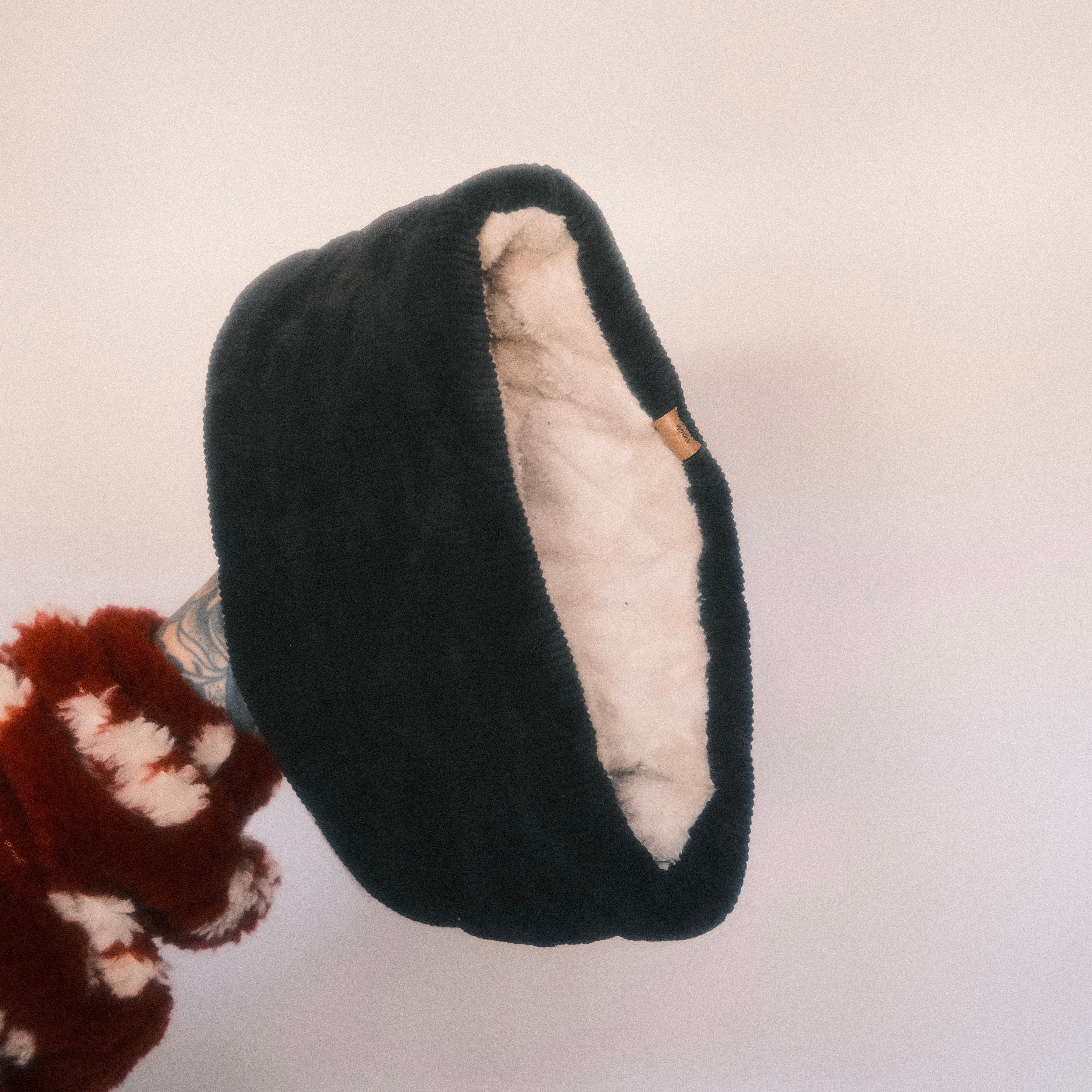 Loop - Cord gefüttert Schwarz