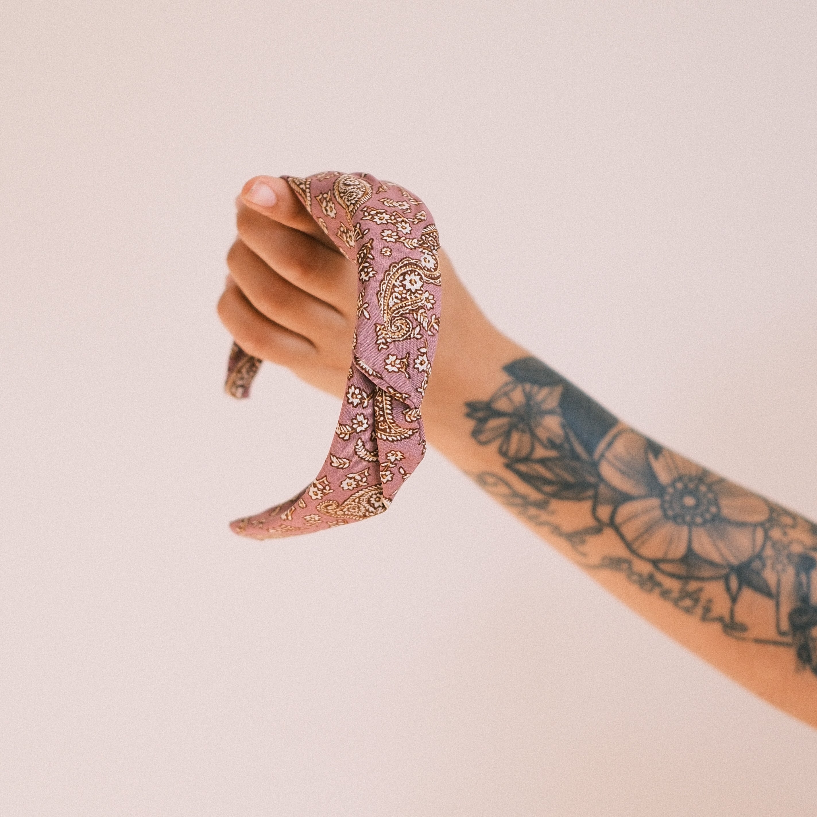 Fritzi - Vintage Paisley Mauve