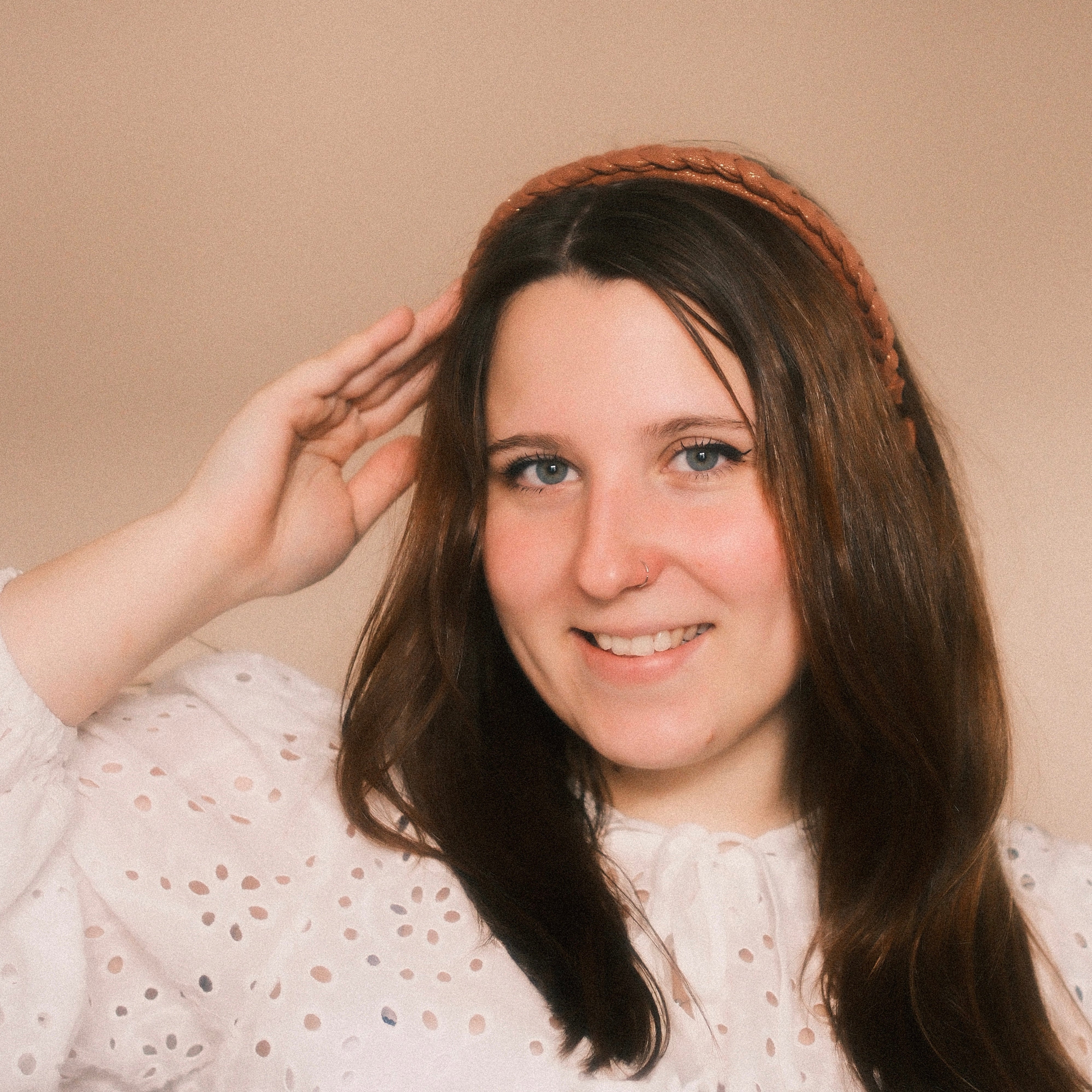 Leni - Glitzer Braun