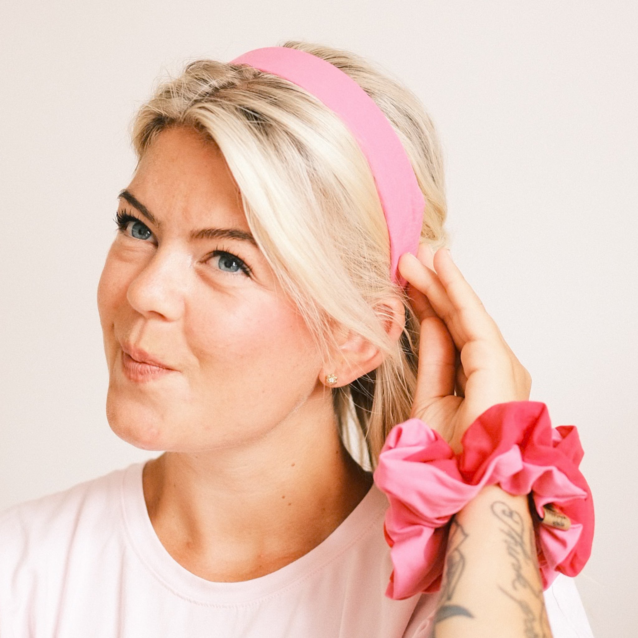 Big Scrunchie - Flamingo Kiss