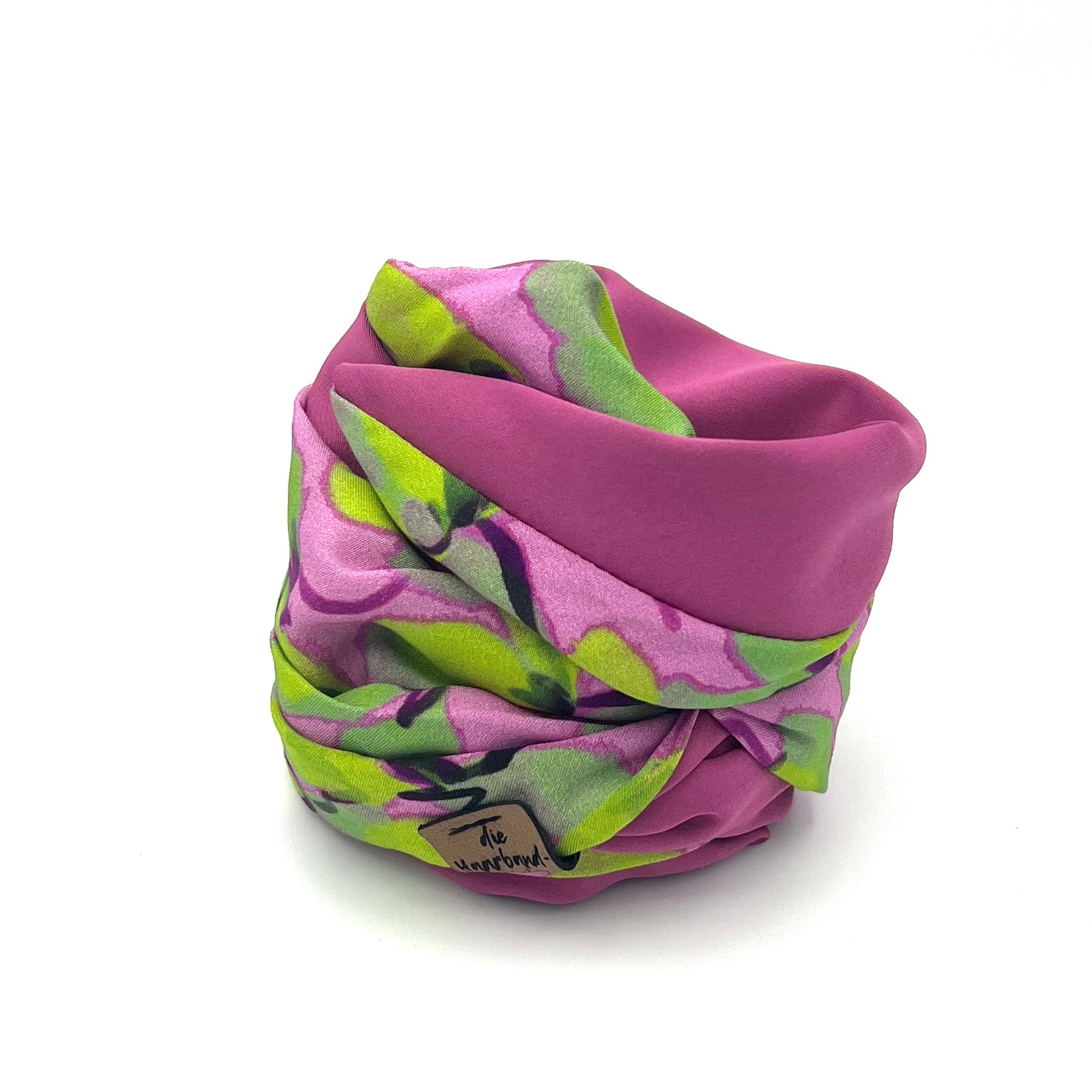 Drahthaarband 2 Seiten - Puderbeere/Kleeblatt