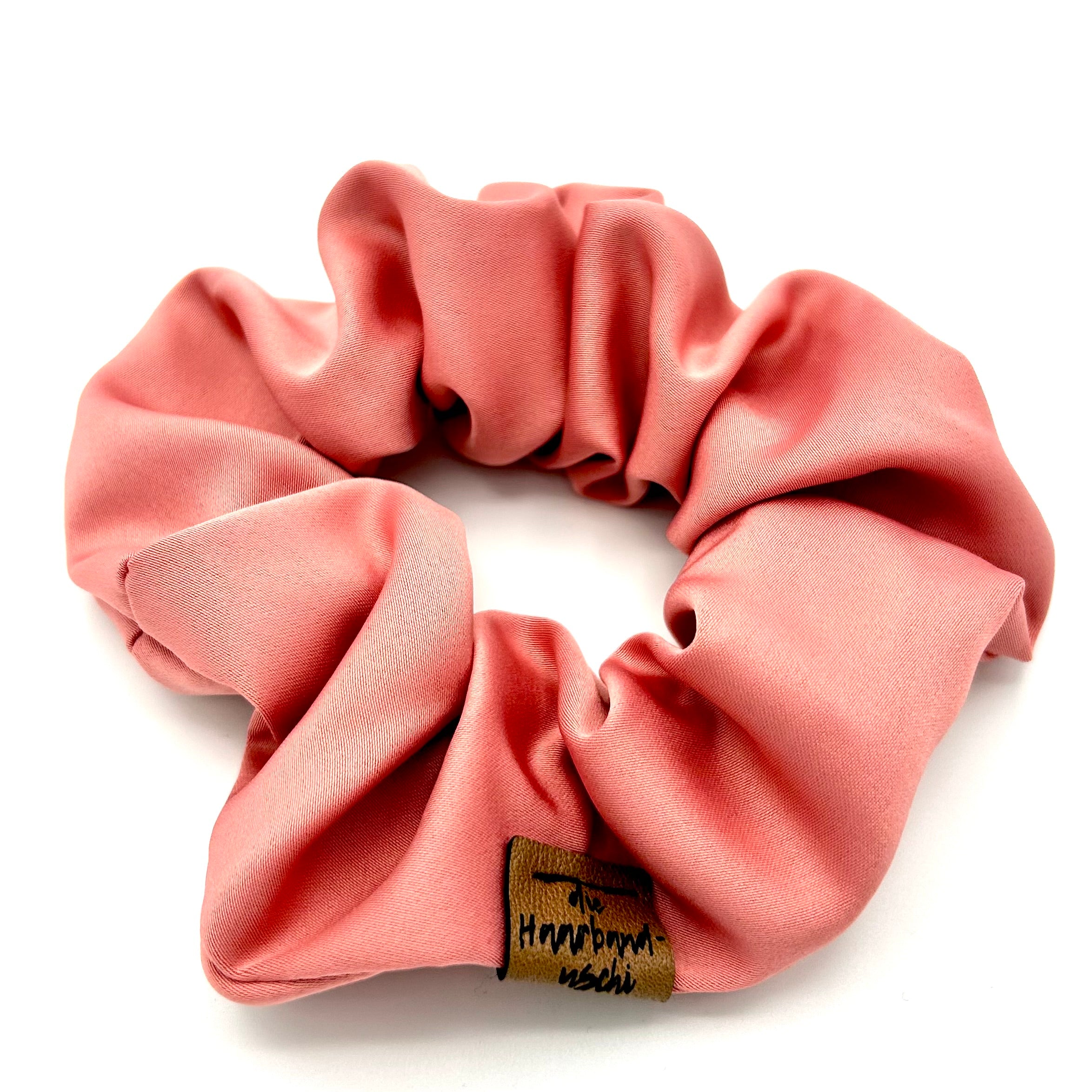 Scrunchie Satin Apricot