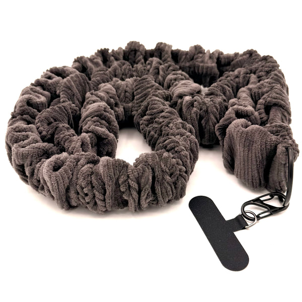 Handykette - Cord Dunkelgrau