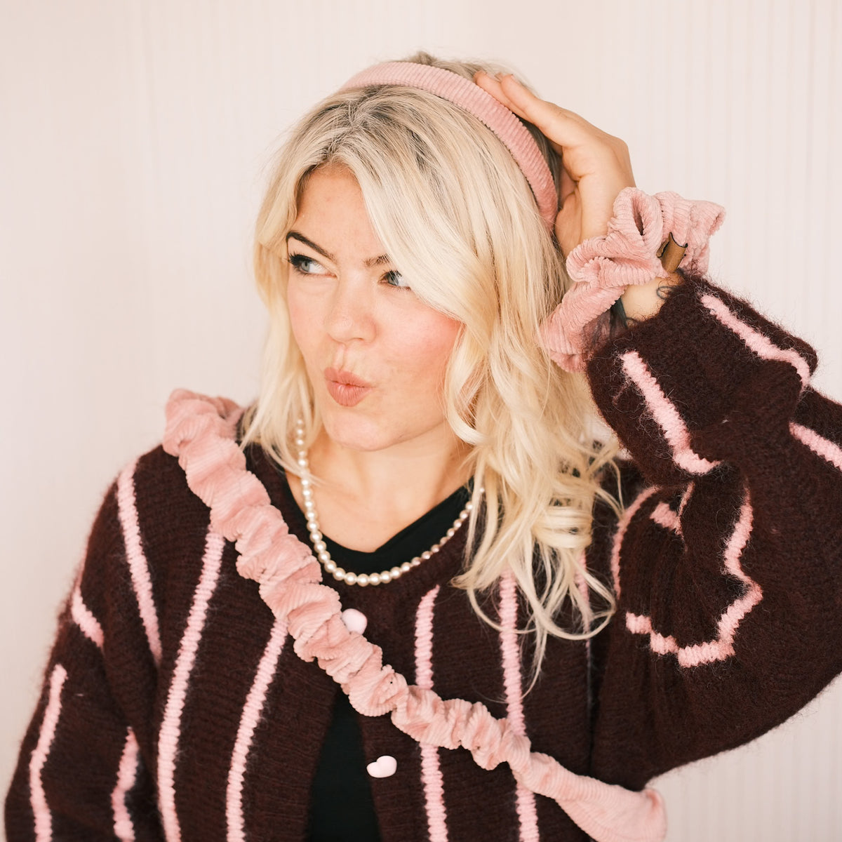 Anna - Cord Rosa