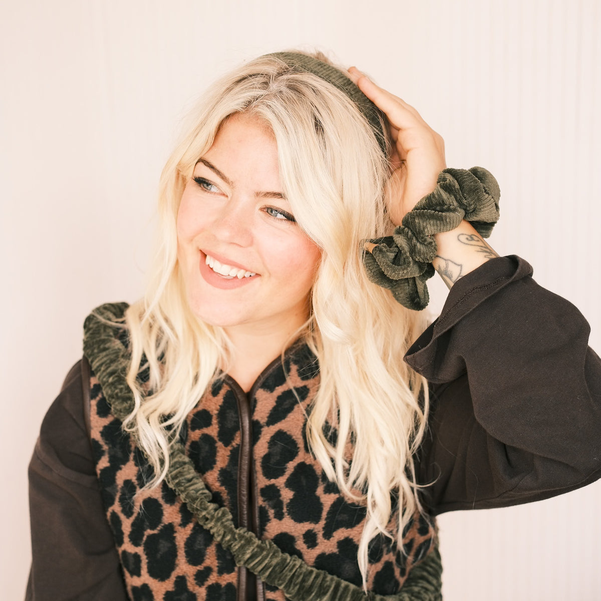 Anna - Cord Waldgrün