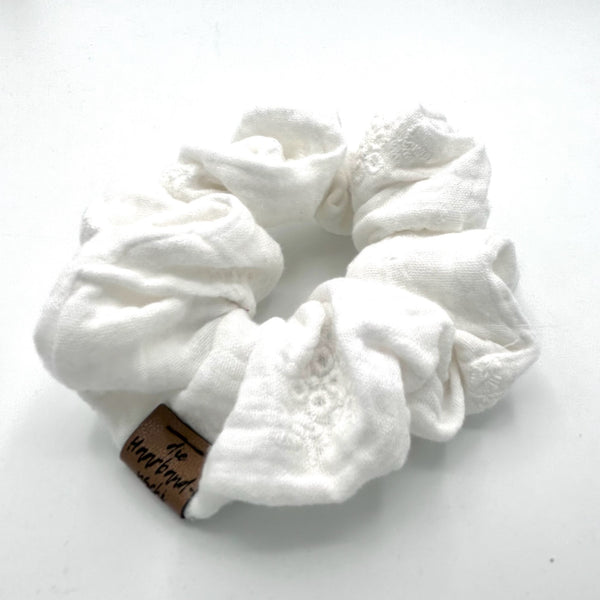 Scrunchie - Soft Luxury Weiß