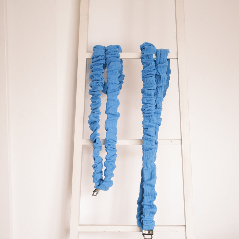 Handykette - Musselin Blau