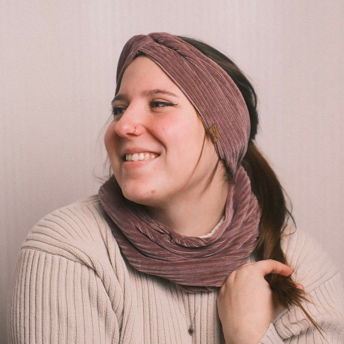 Loop - Cord Pastell Lila