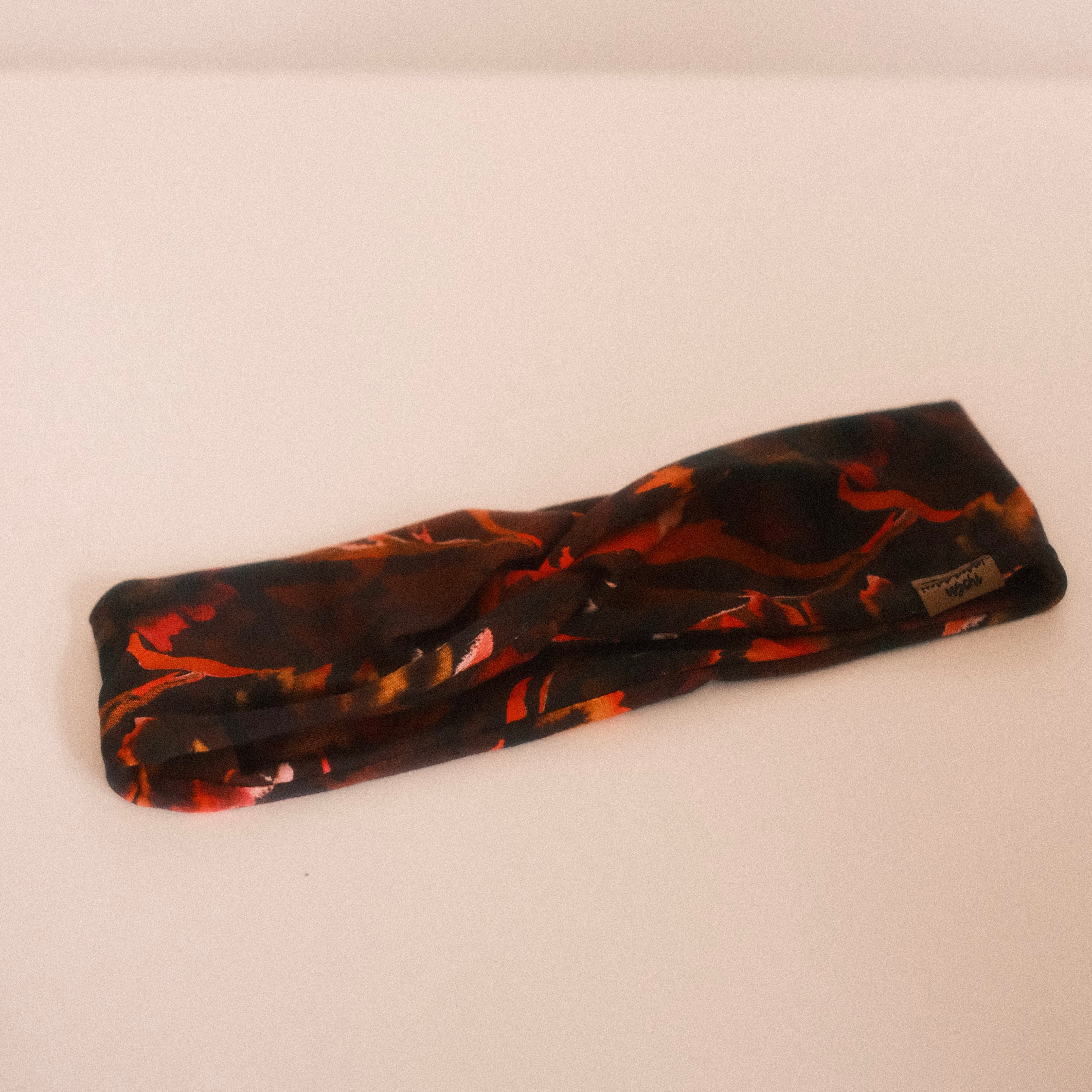 Basic Haarband - Herbstzauber Orange