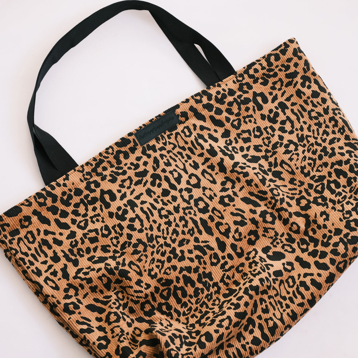 XL Shopper - Leo Cord Camel