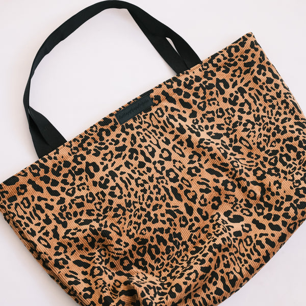 XL Shopper - Leo Cord Camel