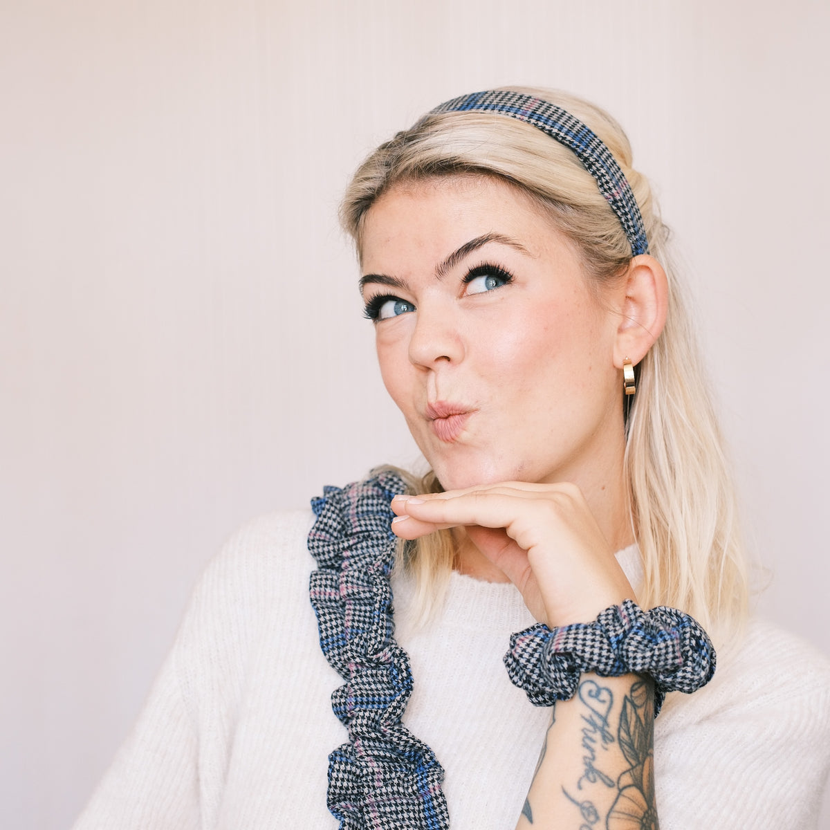 Scrunchie - Oxford Blau