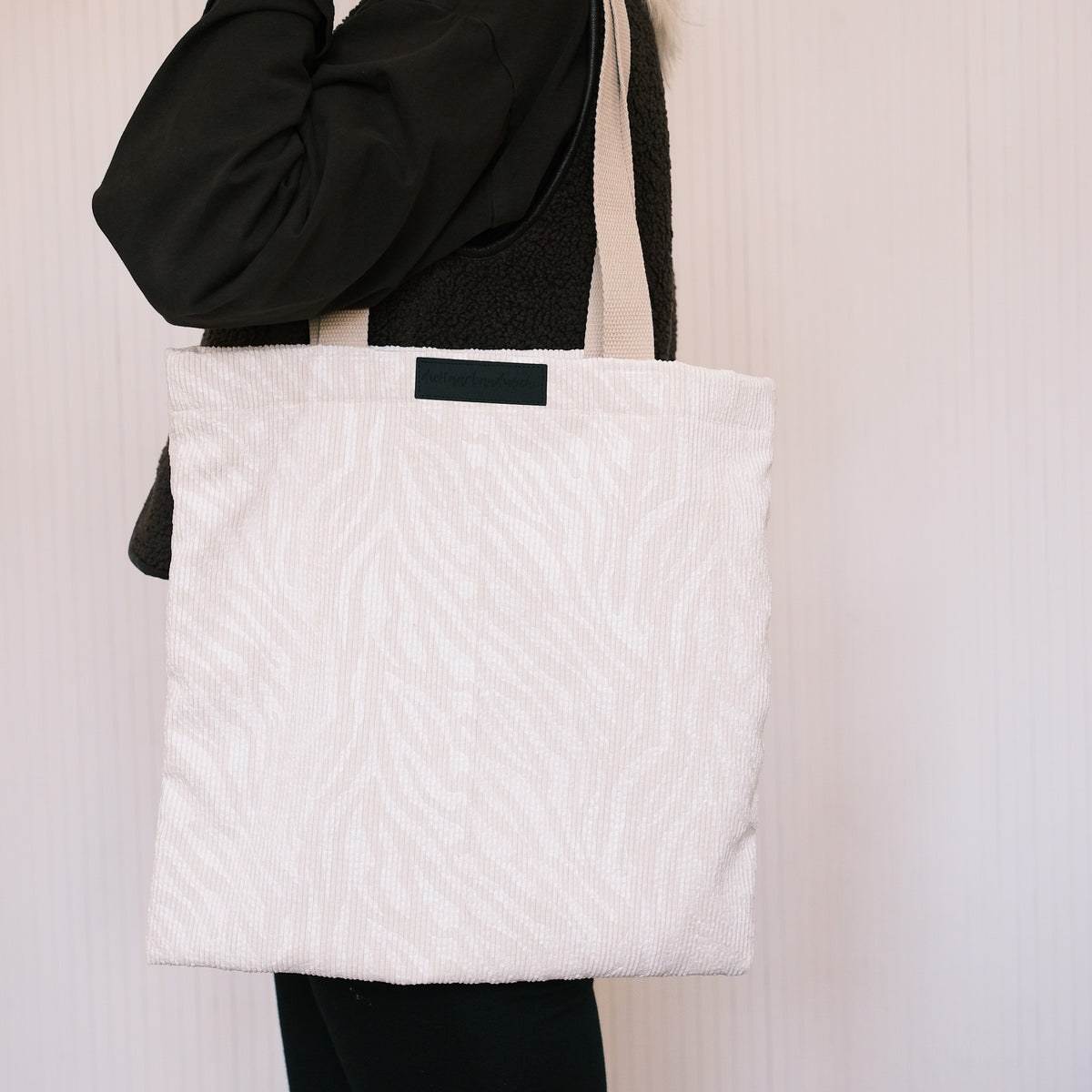 Shopper - Zebra Weiß