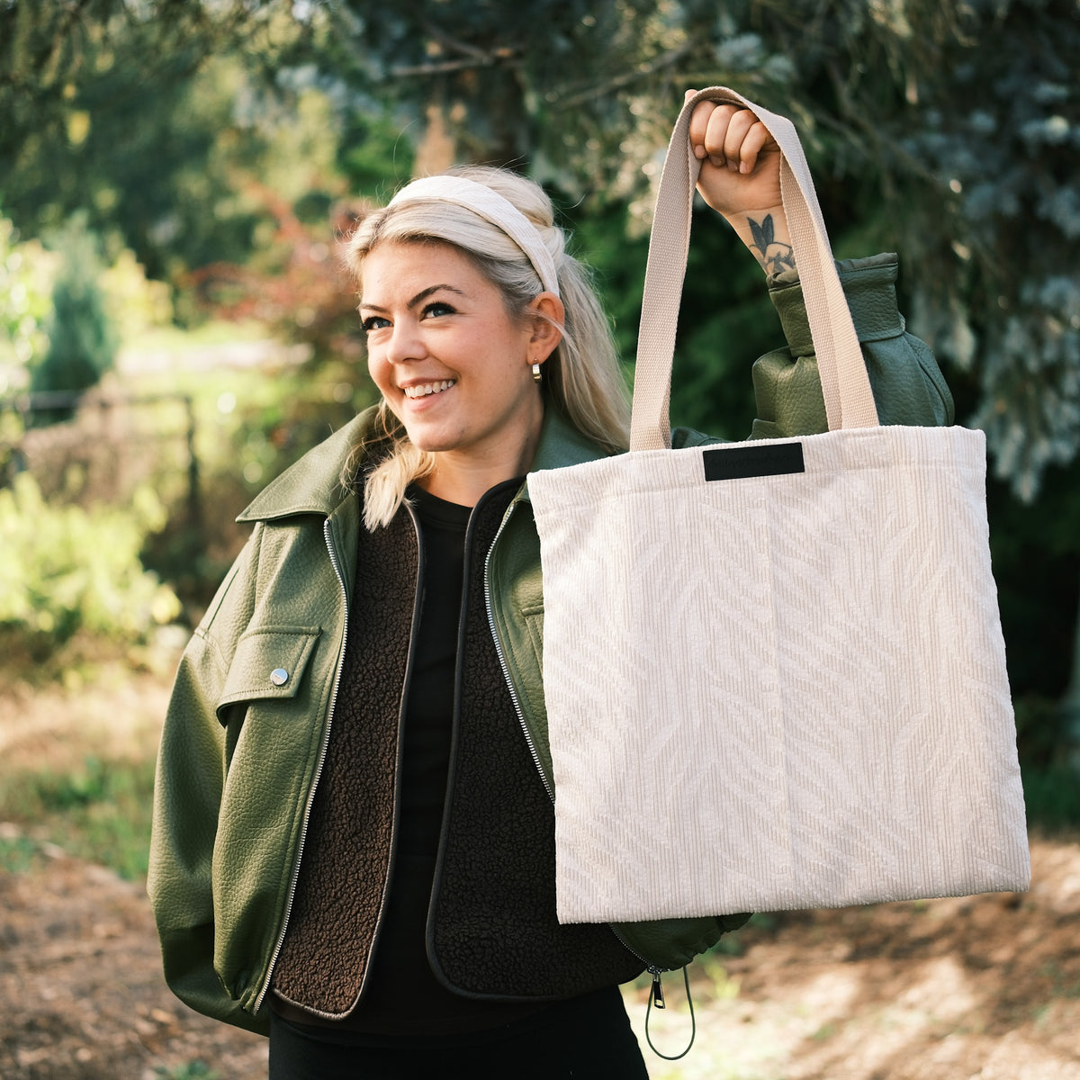 Shopper - Zebra Weiß