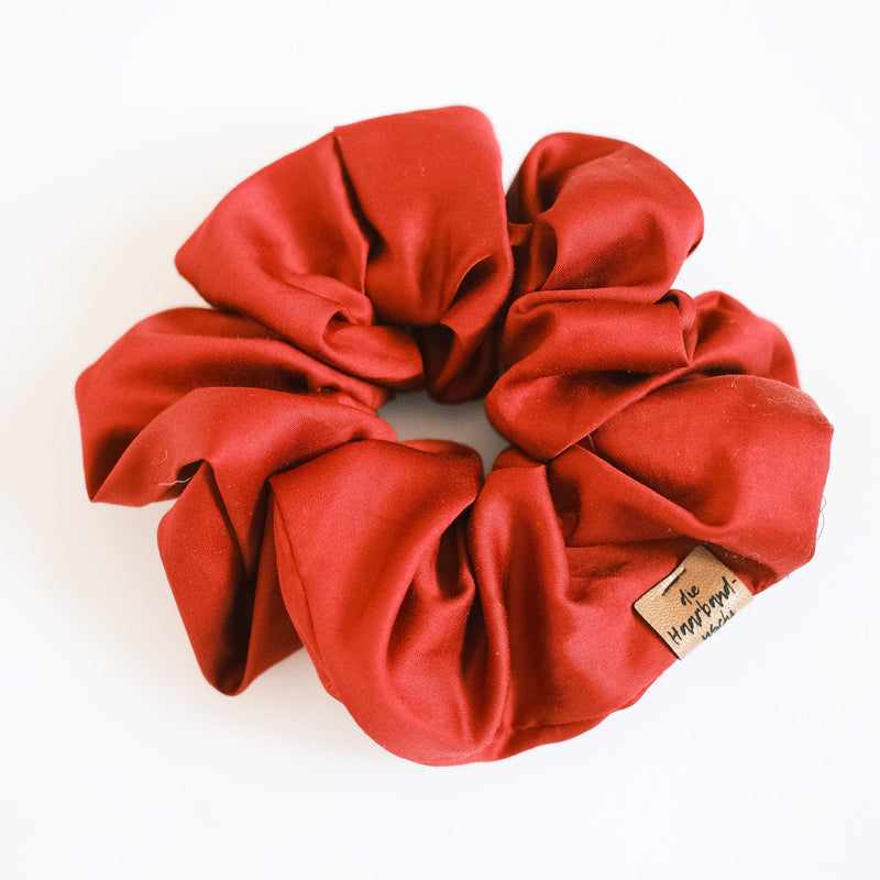 Big Scrunchie - Satin Rot