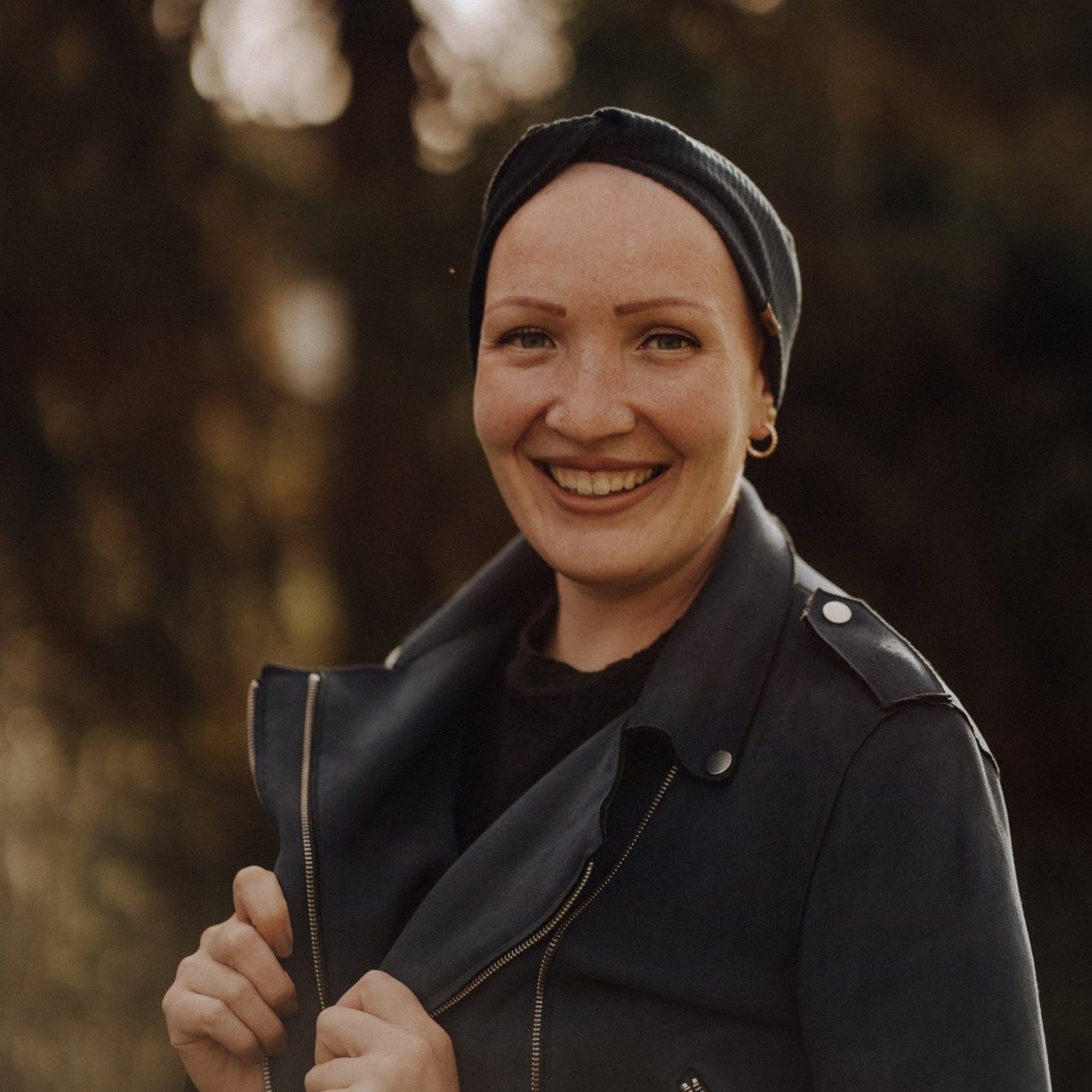 Haarband Basic Cord dunkelgrau