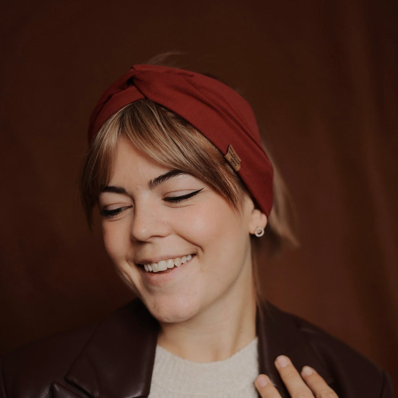 Basic Haarband - Wine