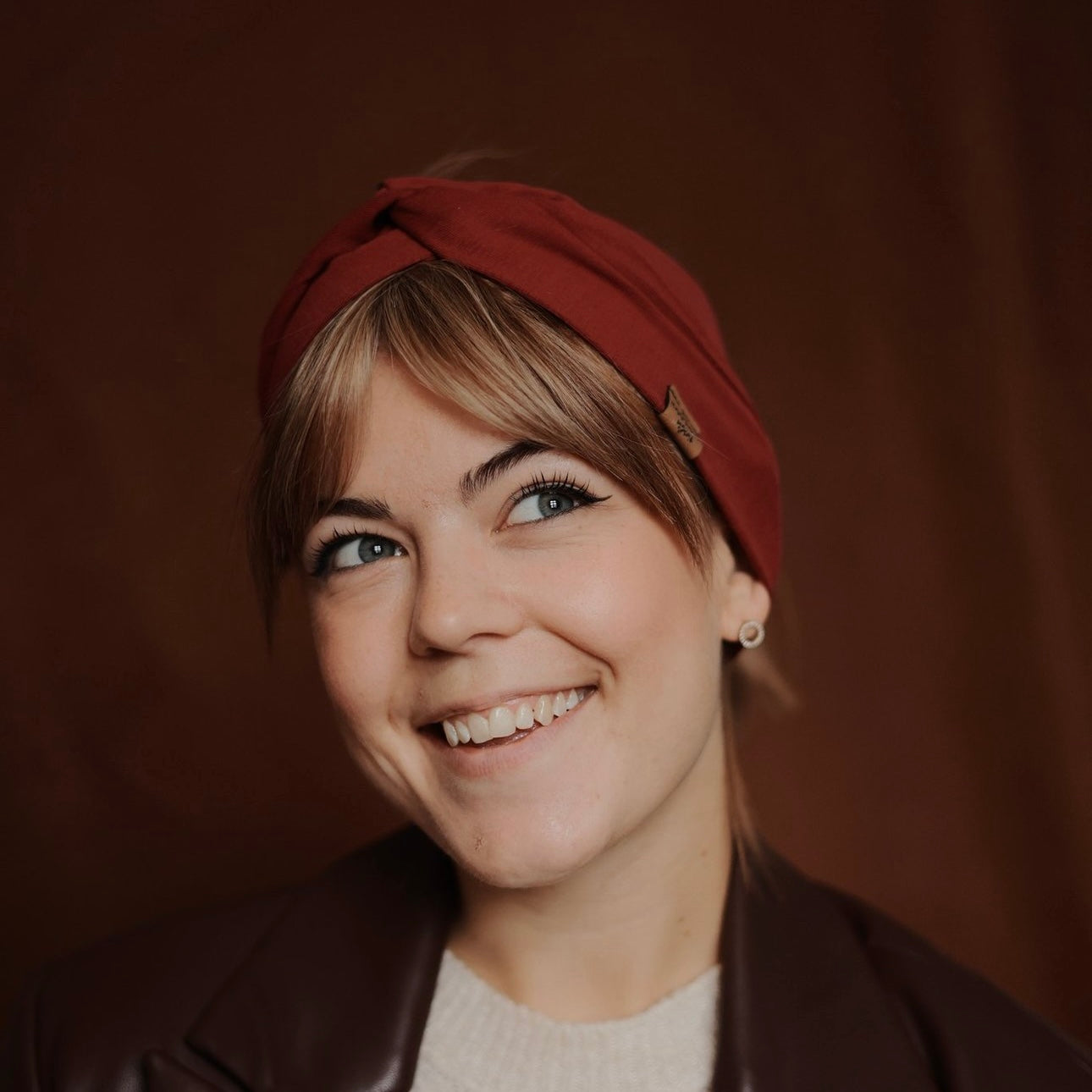 Basic Haarband - Wine