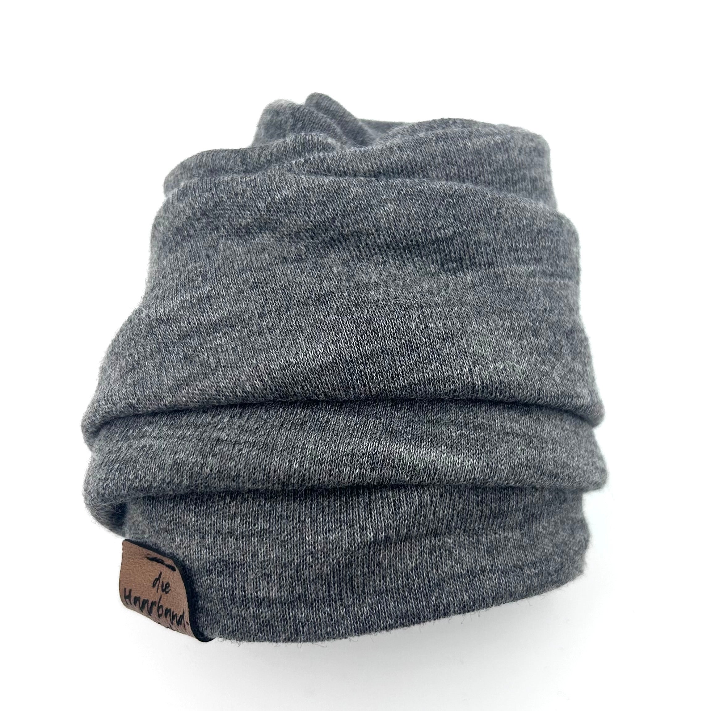 Drahthaarband breit - Warm Grau