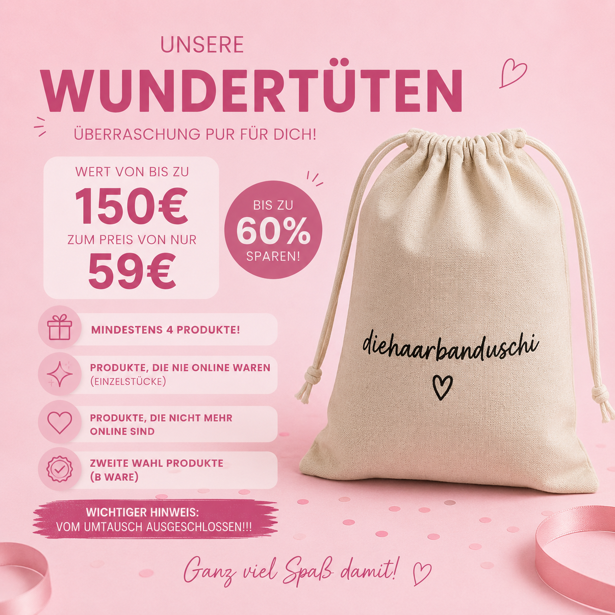 dieHaarbanduschi Wundertüte
