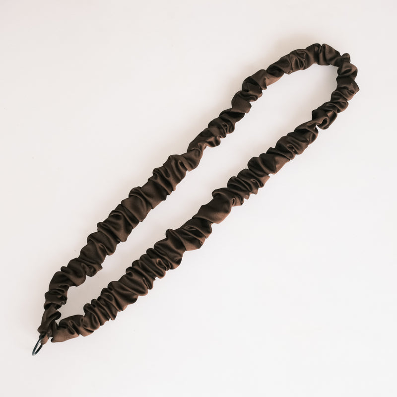 Handykette - Satin Chocolat Brown