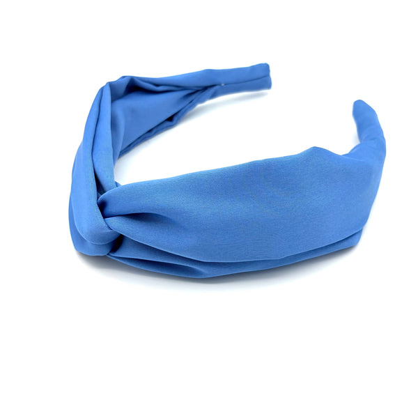 Viky - Satin Mittelblau