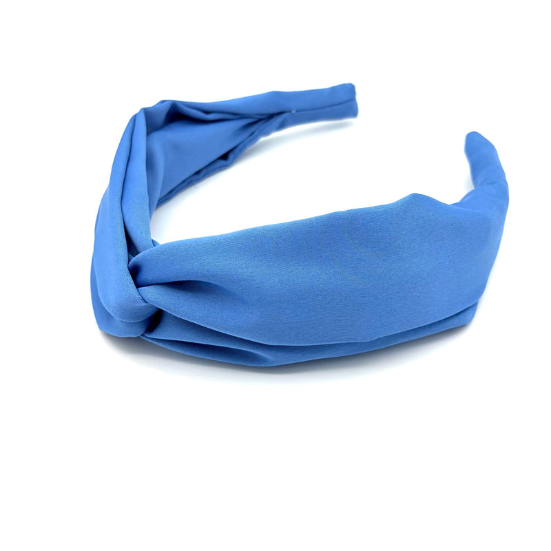 Viky - Satin Mittelblau