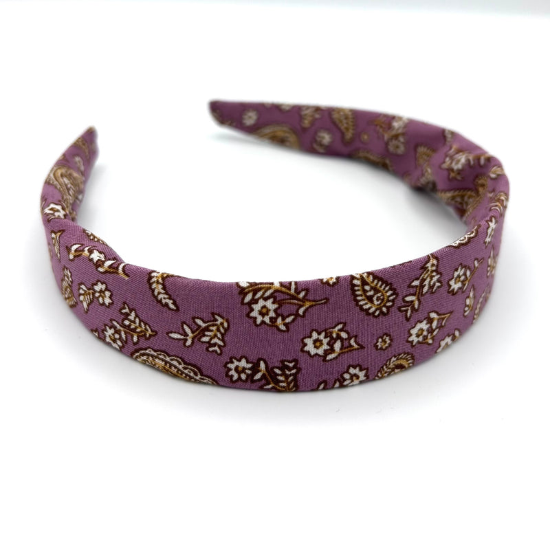 Anne - Vintage Paisley Mauve