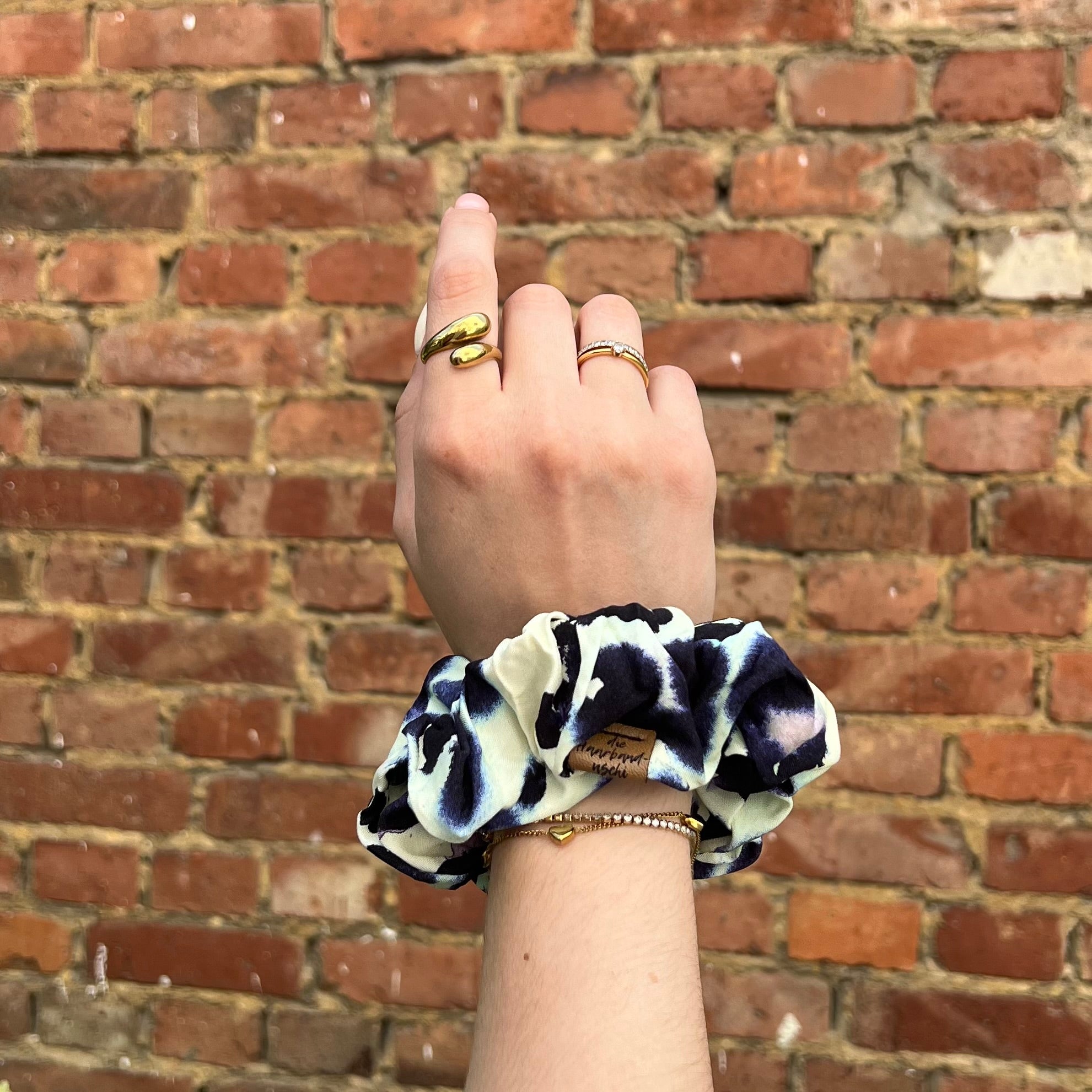 Scrunchie - Ink Splash