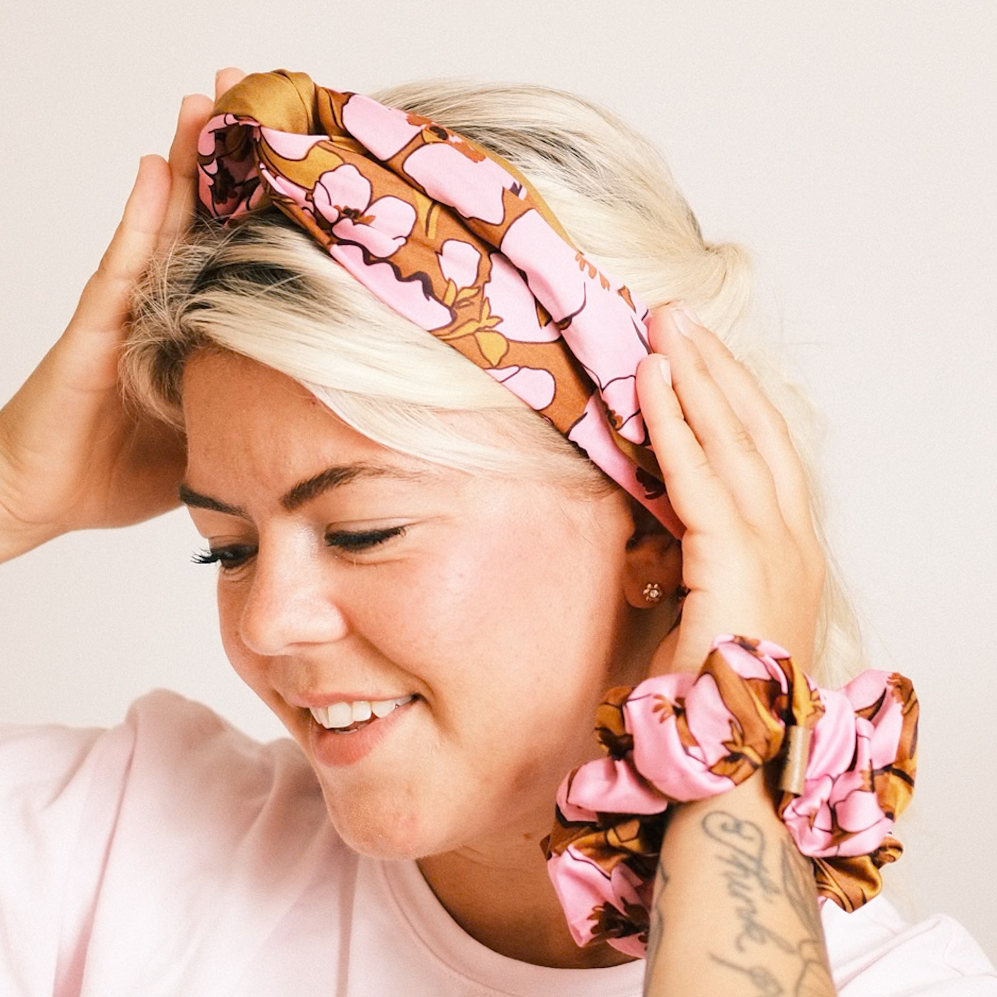 Big Scrunchie - Pink Toffee