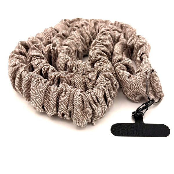 Handykette - Fischgräten Beige