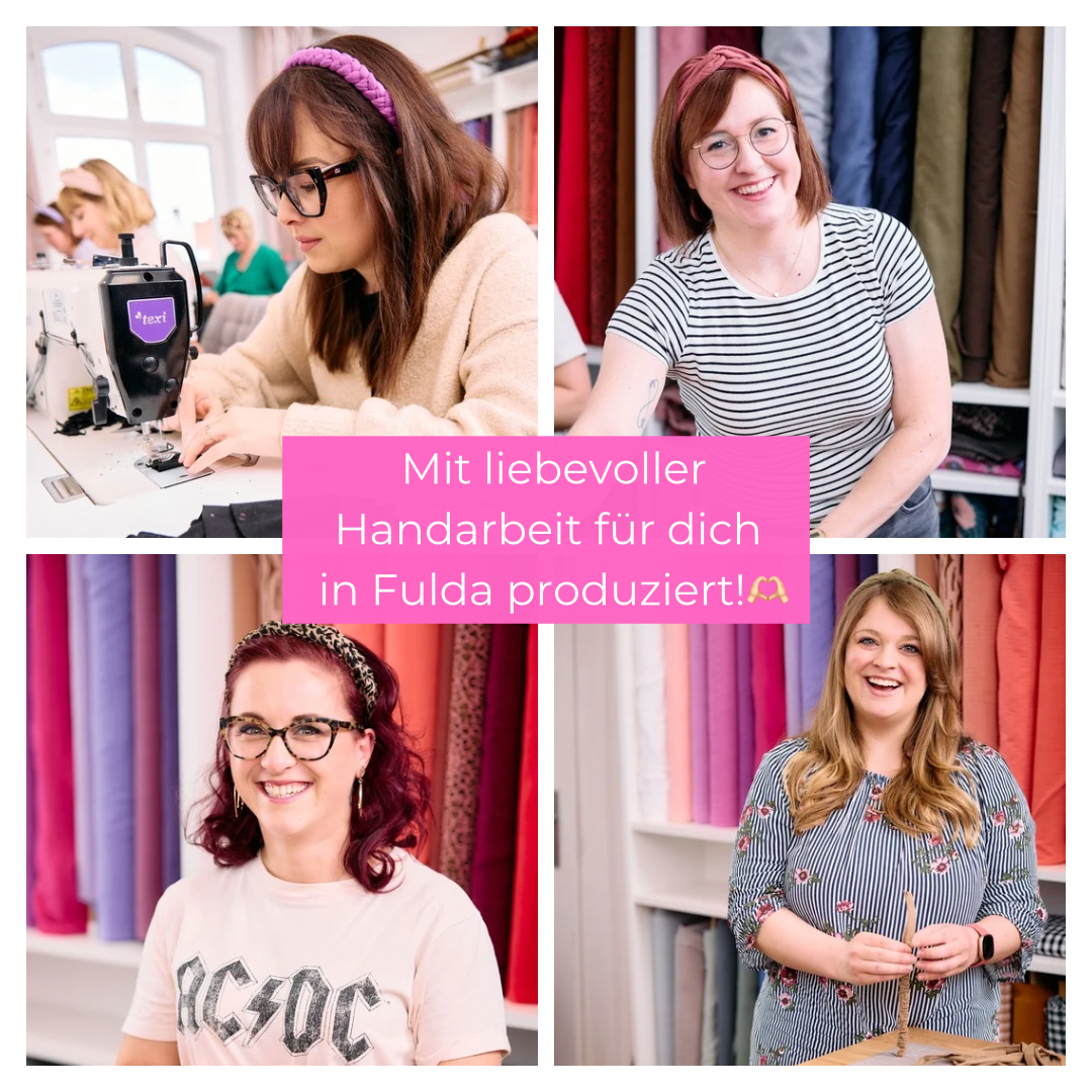 Frieda - oh leo pink Haarreif Knoten
