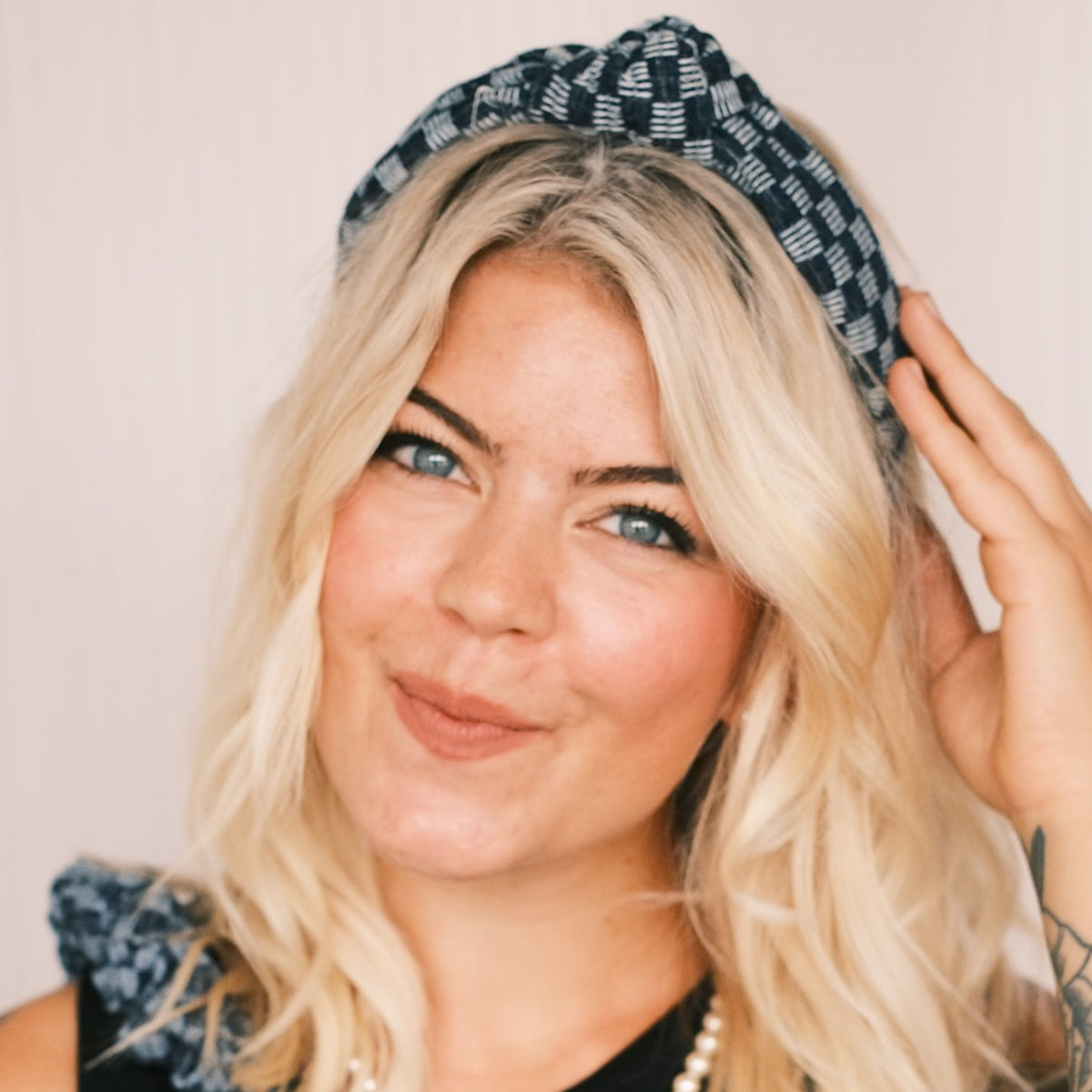 Leyla - Jeans Karo