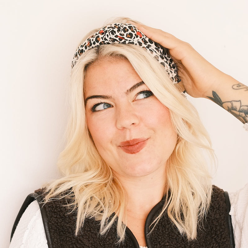 Haarband Knoten - Leo Heart