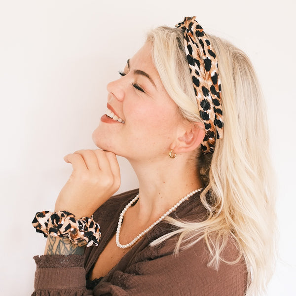 Basic Haarband - Leo Toffee
