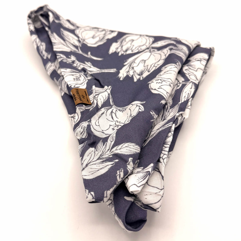 Bandana – Magnolienzeit Graublau