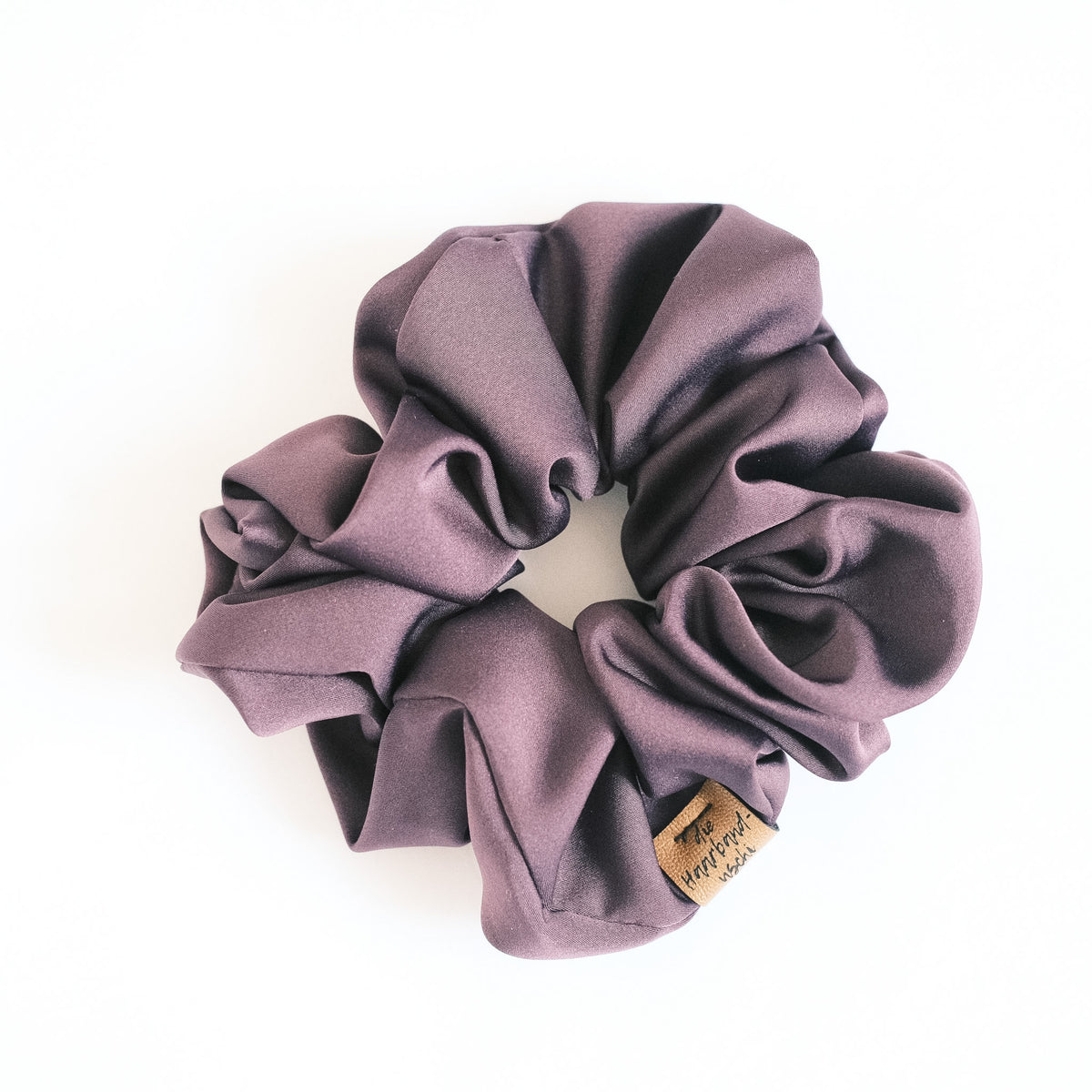 Big Scrunchie - Satin Mitternachtsviolette