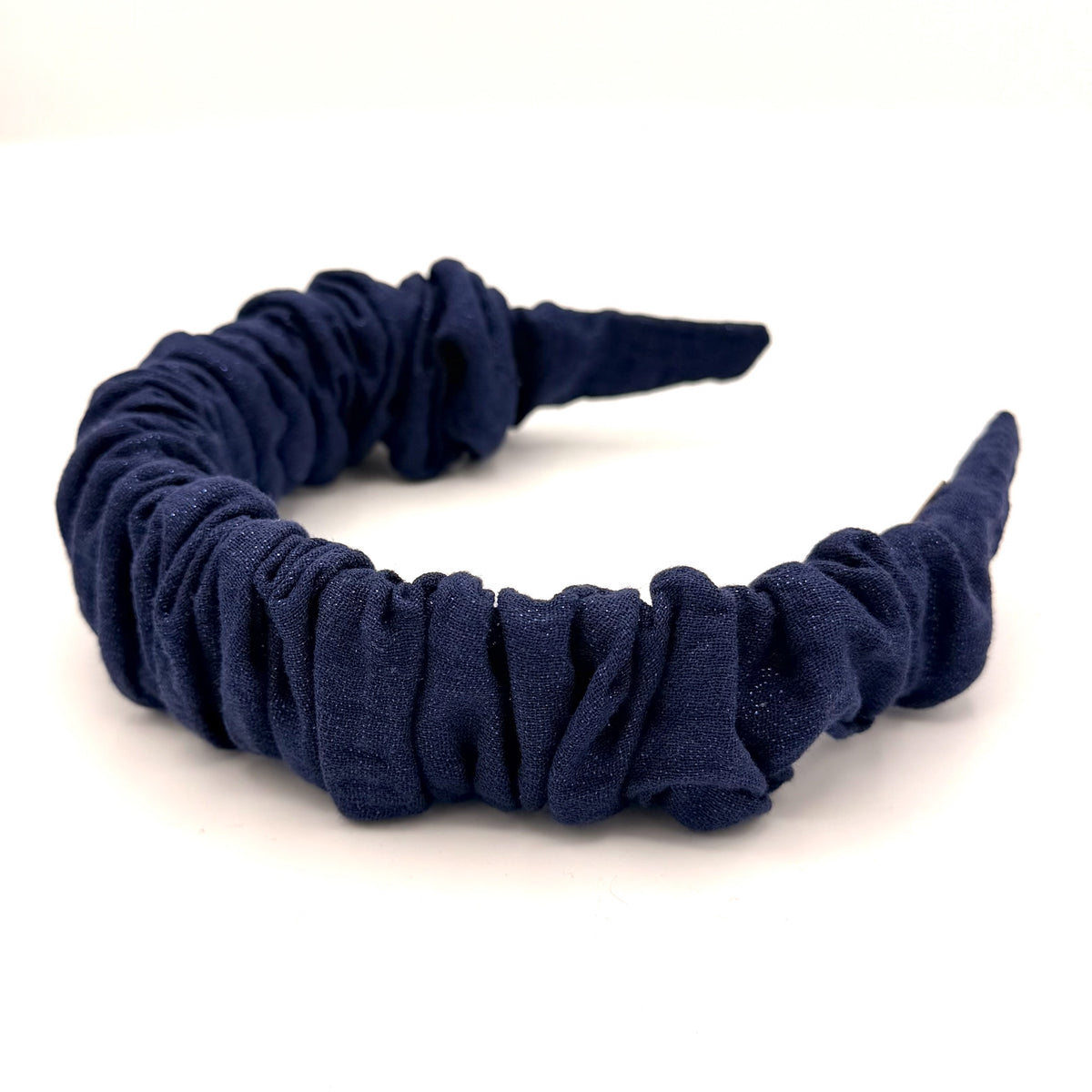 Ronja – Musselin Glitzer Blau