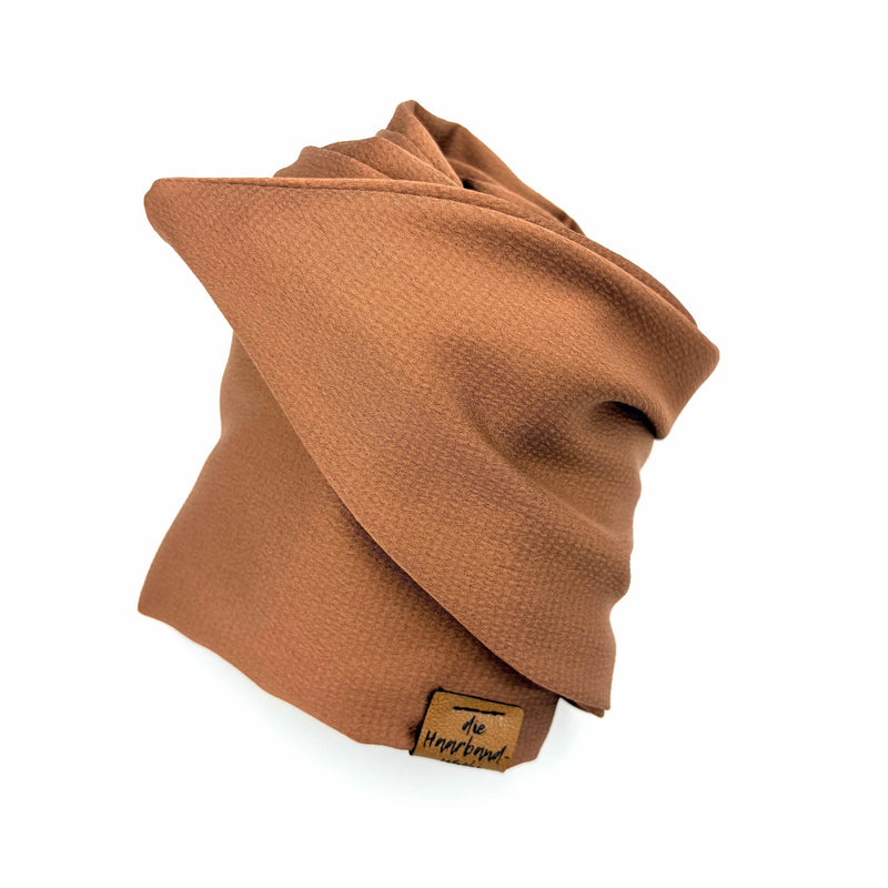 Drahthaarband Breit – Satin Bronze