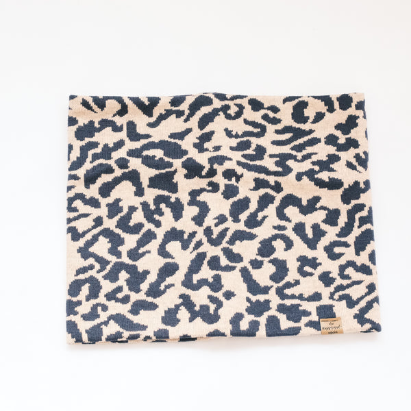 Loop - Strick Leo Blau