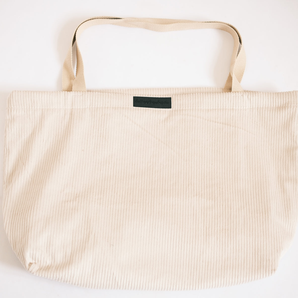 XL Shopper - Cord Beige