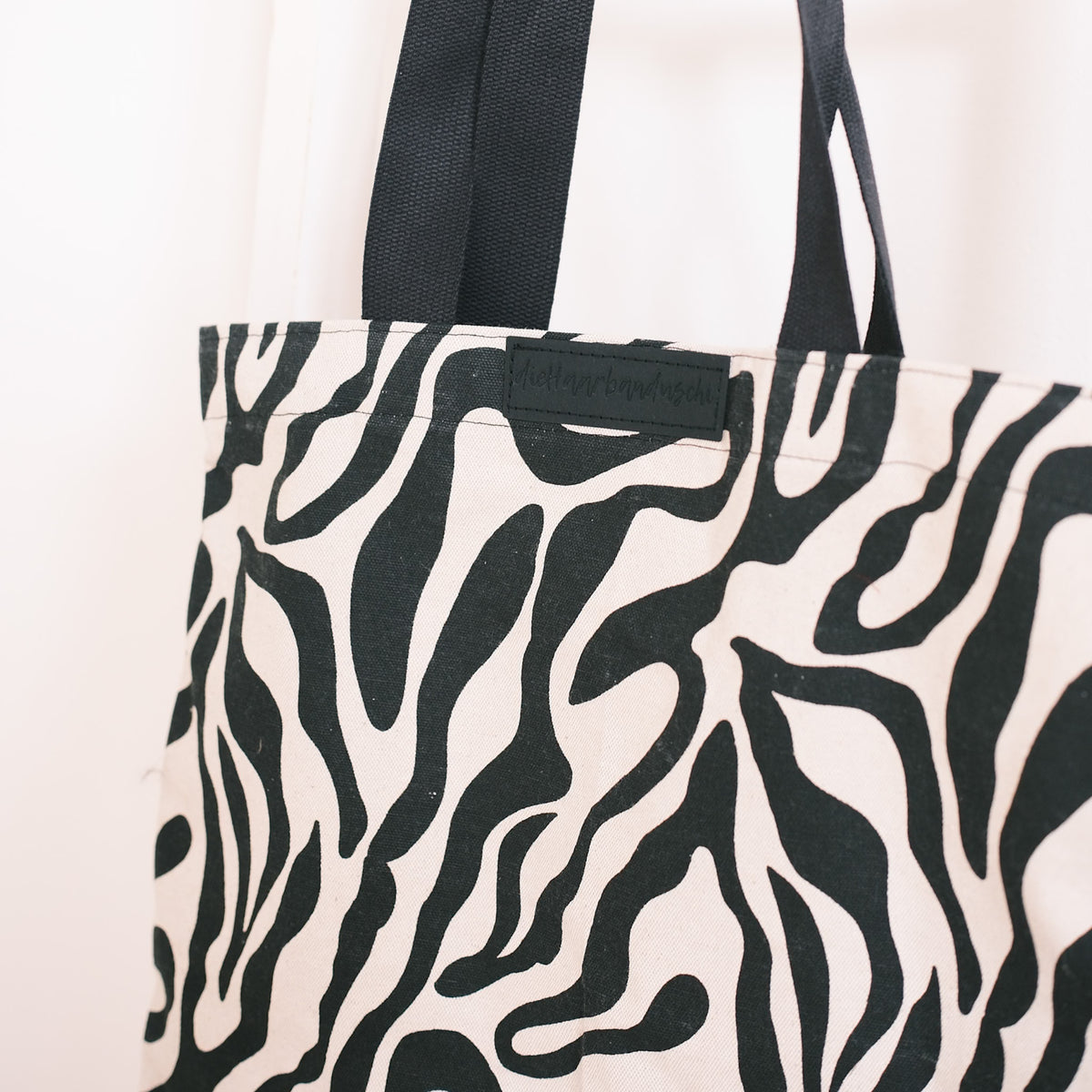 Shopper – Zebra Schwarz