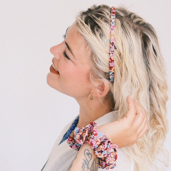 Scrunchie - Konfettiblüte