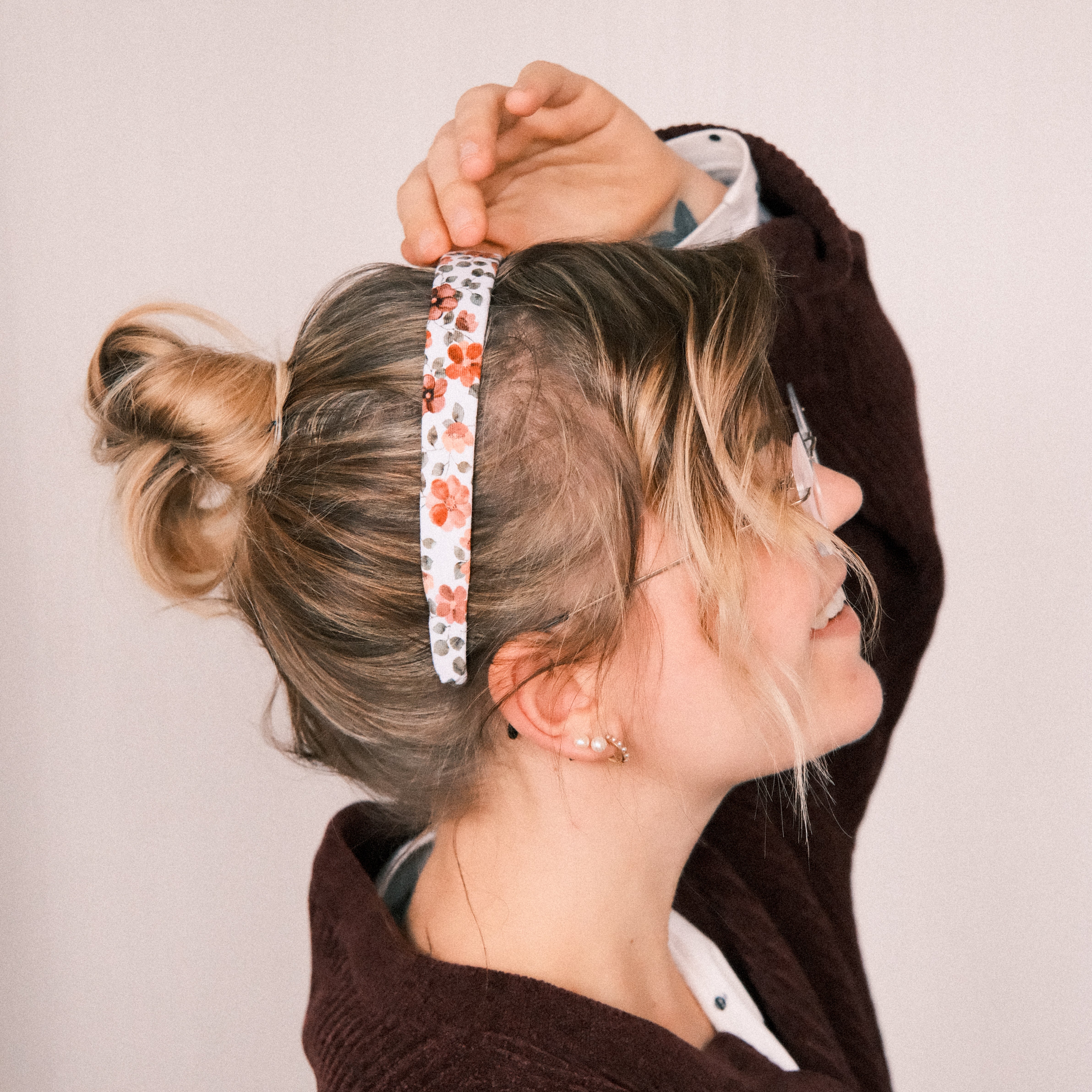 Anna - Blumenkranz Orange