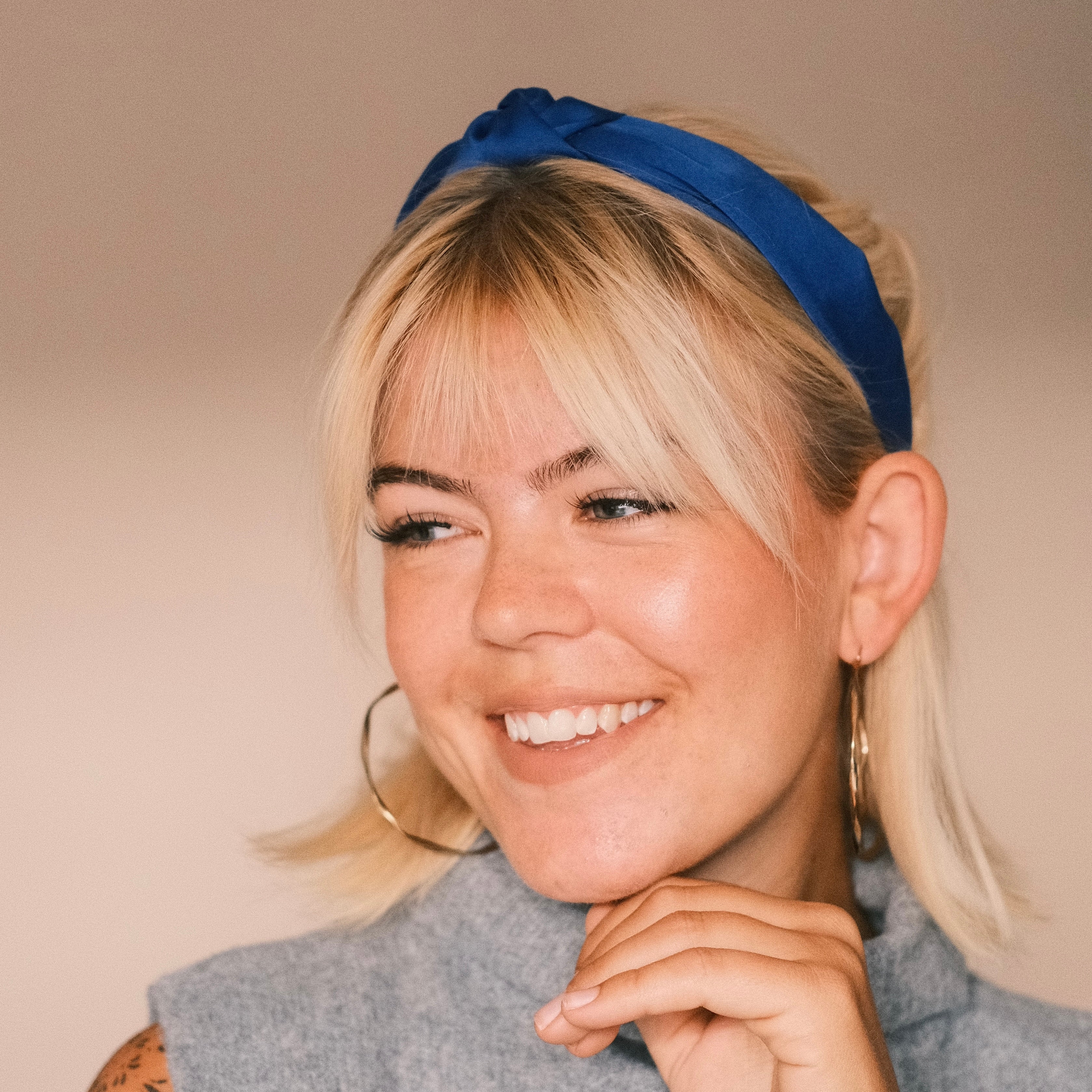 Rosalie - Satin Blau