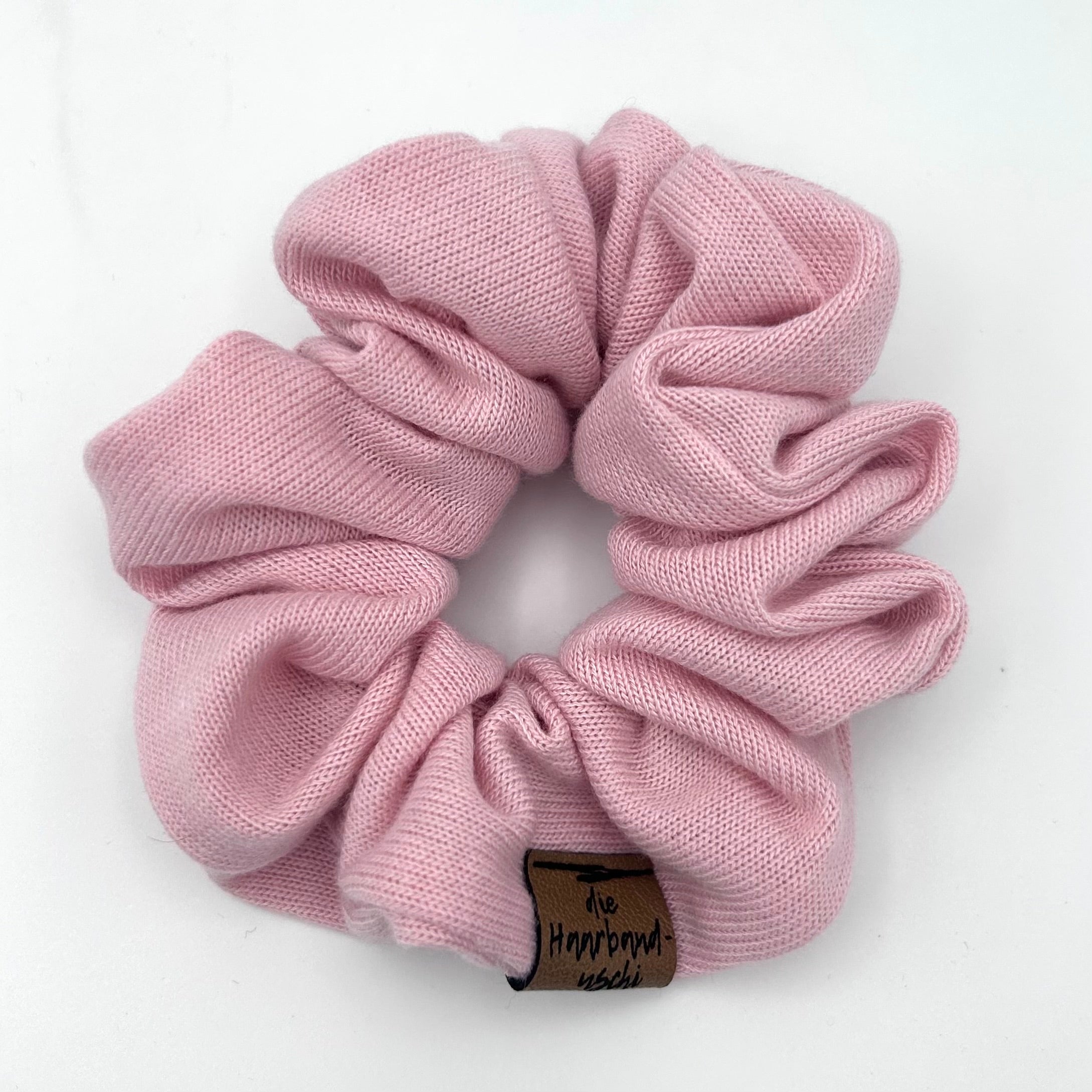 Scrunchie - Feinstrick Rosa