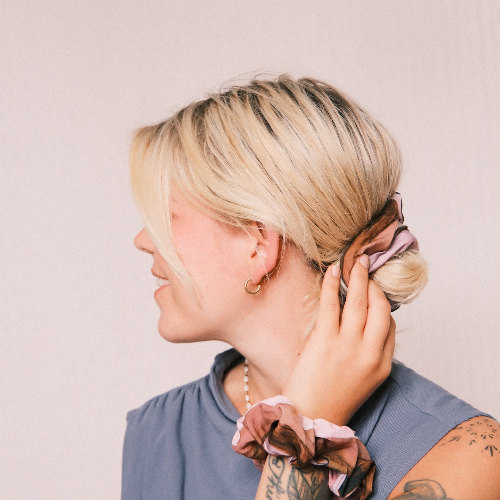 Big Scrunchie - Soft Horizon Lila